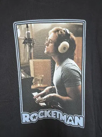 ROCKETMAN 엘튼 존 T셔츠 XL 사이즈