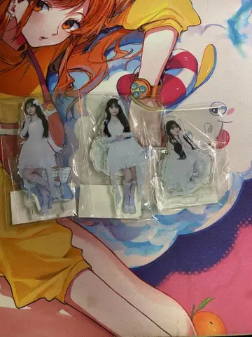 마스다 아야노 생탄제 스키복권 아크릴 스탠드 3점 세트
