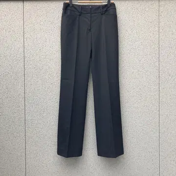 2772 [내추럴 뷰티 베이직] S 블랙 스트레이트 레그 슬랙스