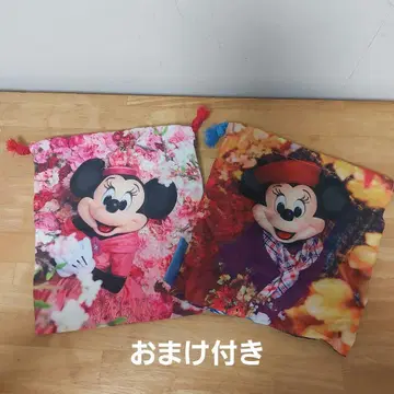디즈니랜드 미니 스타일 스튜디오 복조리 2개 캔뱃지 묶음 판매
