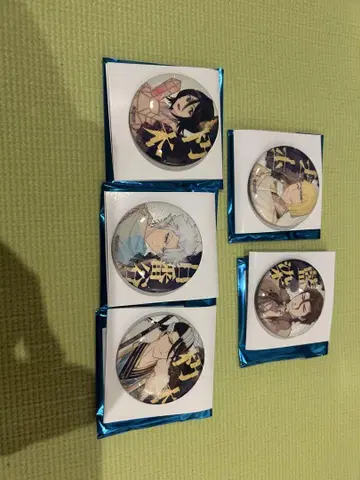 BLEACH 상하이 캔뱃지 5개 세트