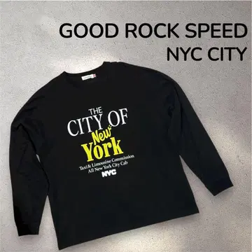 [레어] GOOD ROCK SPEED NYC CITY 긴팔 T셔츠