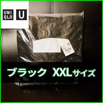 유니클로U 메리노 블렌드 하이넥 가디건 블랙 XXL 사이즈