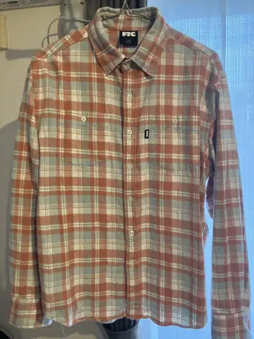 FTC BRUSHED PLAID NEL SHIRT Red