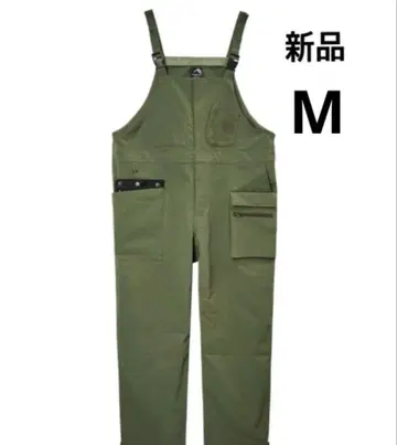오버롤 M 사이즈 올리브 그린 그레이