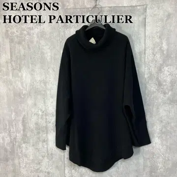 SEASONS HOTEL PARTICULIER 캐시미어 터틀 니트