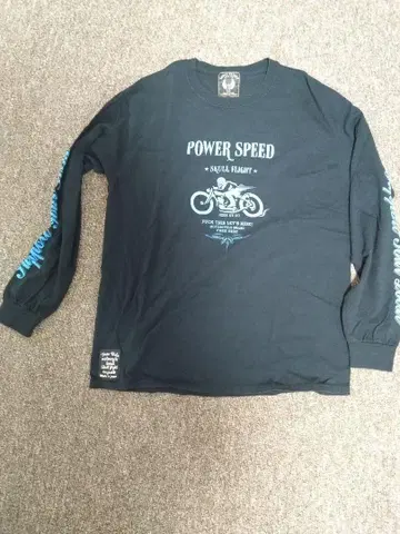 SKULL FLIGHT POWER SPEED 롱 슬리브 셔츠