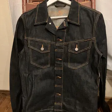Nudie Jeans CO. 다크 데님 자켓