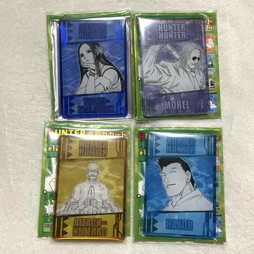 헌터헌터 카드 이르미 네테로 모라우 레이저 넨 능력 카드 H x H
