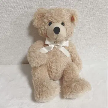 슈타이프 핀 소프트 테디베어 봉제 인형 베이지 steiff