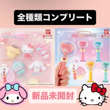 산리오 캡슐 지팡이 전 종류 세트 컴프 퓨로랜드 쇼