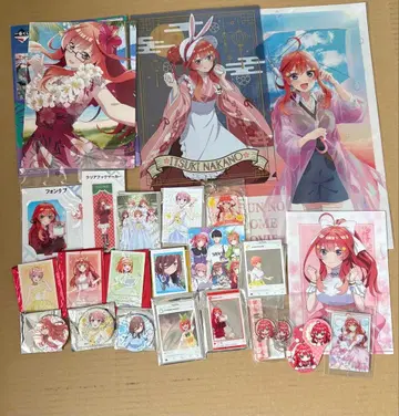 5등분의 신부 굿즈 묶음 판매 나카노 이츠키 위주