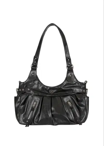 ILLIGO Amber Buckle Shoulder Bag Black
