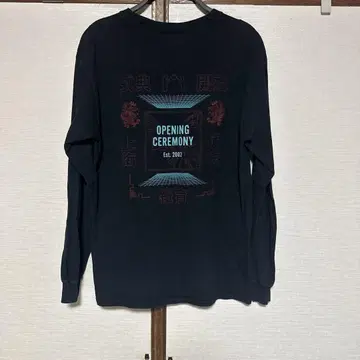 OPENING CEREMONY X LARGE 콜라보 롱 T