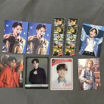 Travis Japan 미야치카 카이토 트레이딩 카드 굿즈 모음