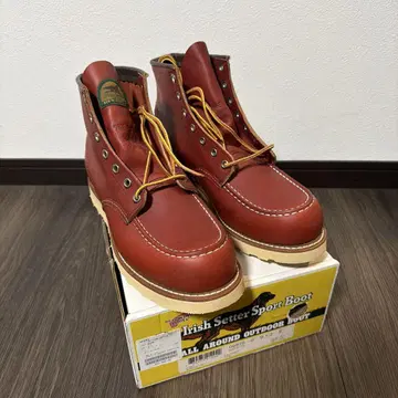 한정 복각 Red Wing 반원 개 택 아이리쉬 세터 875 8875