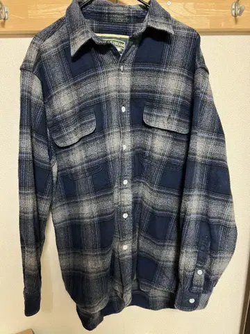 플란넬 셔츠 size:L