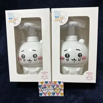 치이카와 파크 비누 디스펜서 기생된 치이카와 2개 세트 스티커