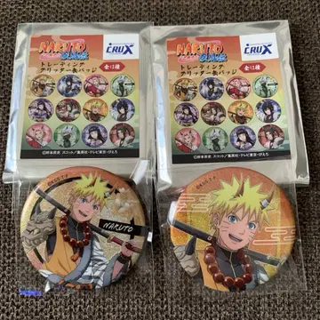 NARUTO 나루토 귀ver. 글리터 캔뱃지 2점 [나루토]