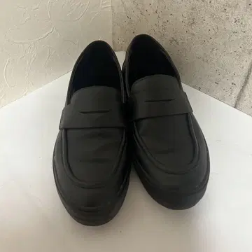 [새상품급] 무인양품 블랙 로퍼 26.5cm