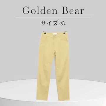 새상품급 Golden Bear 골든베어 테이퍼드 심플 면 혼방