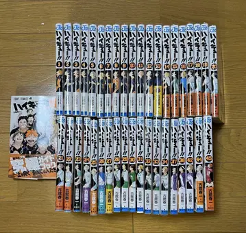 하이큐!! 코믹스 39권 가이드북 1권 (책갈피 포함)