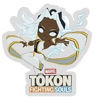 MARVEL 토콘 파이팅 소울즈 핀 배지 스톰
