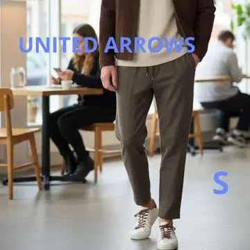 UNITED ARROWS 하운드투스 드로우 스트링 팬츠 S