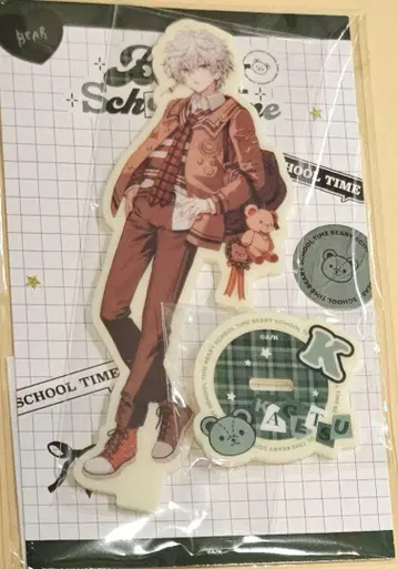 니지산지 Beary School Time 아크릴 스탠드 무라쿠모 카게츠
