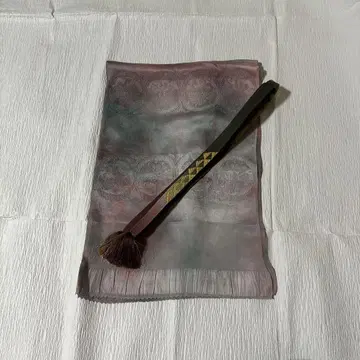 오비 장식 천 허리띠