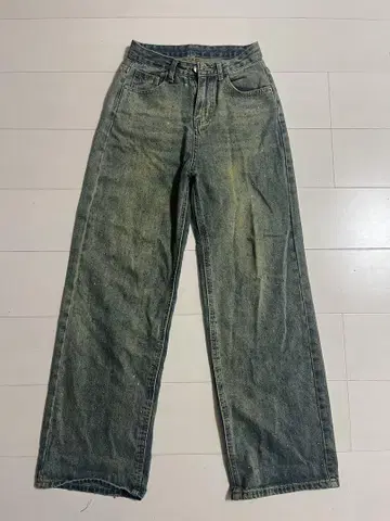 SHAGGIE 데님 팬츠 큐빅