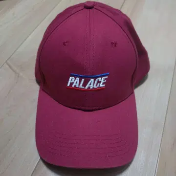 PALACE 와인 레드 야구 모자