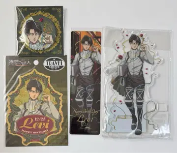 진격의 거인 산리오 콜라보 벌스데이 리바이