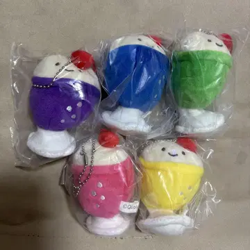 닛코리노 크림 소다 봉제 인형 5색 세트