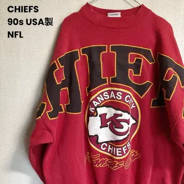 90s USA NFL 캔자스시티 치프스 맨투맨