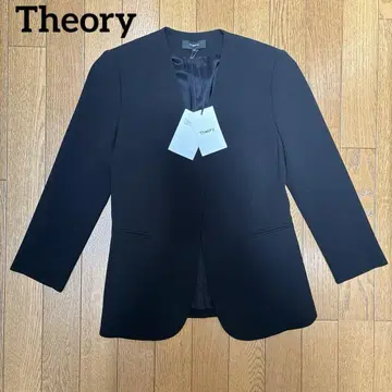 미사용 새상품 작은 사이즈 현행 띠어리 칼라리스 자켓 노카라