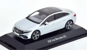 새상품 1/43 벤츠 정품 헬파 벤츠 EQS 실버