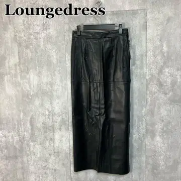 새상품 Loungedress 인조 가죽 맥시 스커트 M