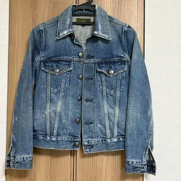 green 데님 자켓