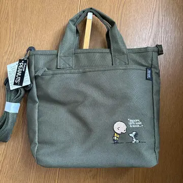 빈티지 PEANUTS 스누피 보틀인 숄더백