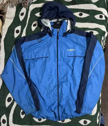 Umbro 후드 부착 마운틴 파카 파랑