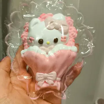 새상품 키티 꽃다발 스퀴즈