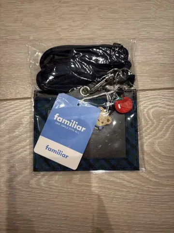 미사용 새상품 familiar 네임홀더