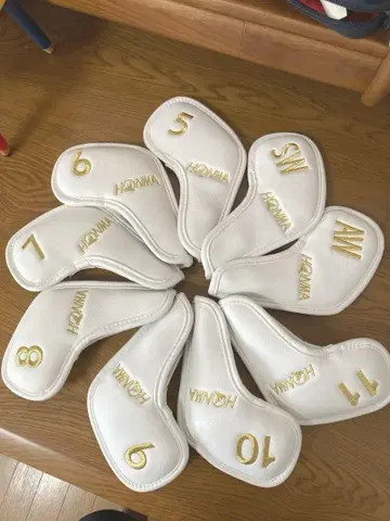 HONMA 아이언용 골프헤드커버 9개 세트