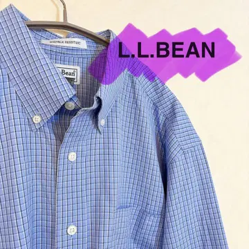 L.L.Bean 주름이 잘 가지 않는 체크 와이셔츠