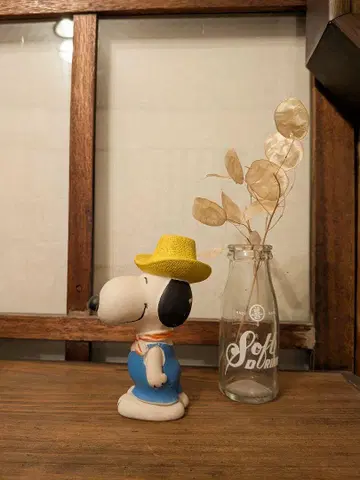 PEANUTS 스누피 귀여운 소프트 비닐 피규어