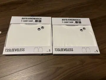 ANYA HINDMARCH 탱크탑 S 화이트 2세트