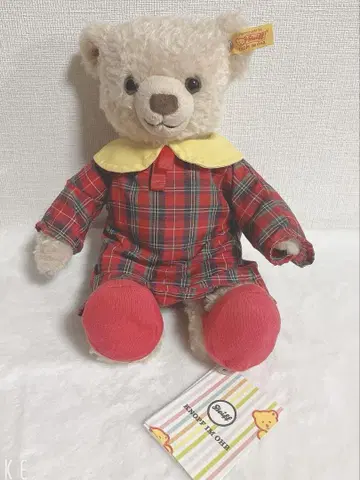 슈타이프 steiff 김 의상 포함 소프트 테디베어 봉제 인형 Kim