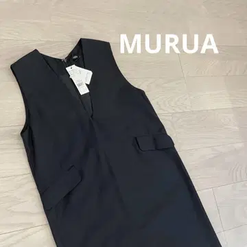 MURUA 원피스 베스트 점퍼 스커트 점퍼 스커트