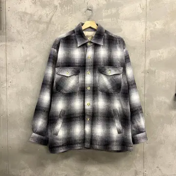 HUNTER 옴브레 체크 셔츠 헌터